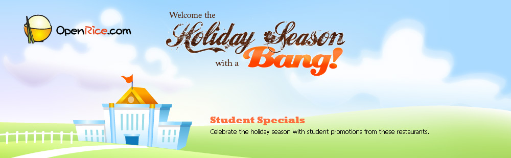 Welcome the Holiday Season with a Bang!