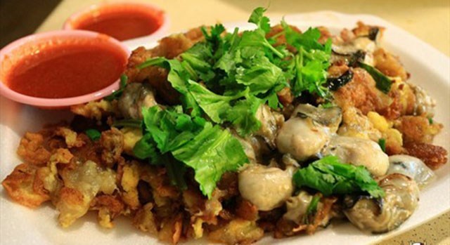 Hup Kee fried oyster omelette