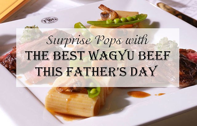 surprise pops with the best wagyu beef this father's day
