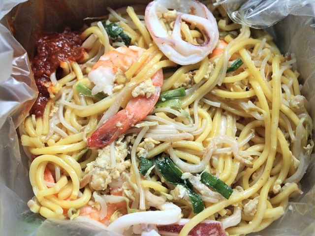 nam kee fried prawn noodle