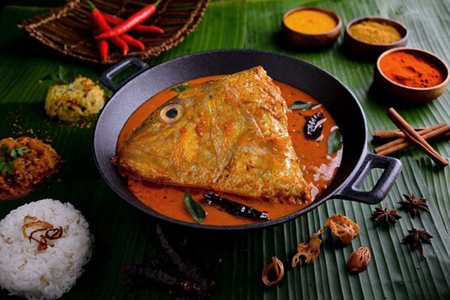 Curry Fish Head, 咖喱鱼头, 新加坡, The Banana Leaf Apolo