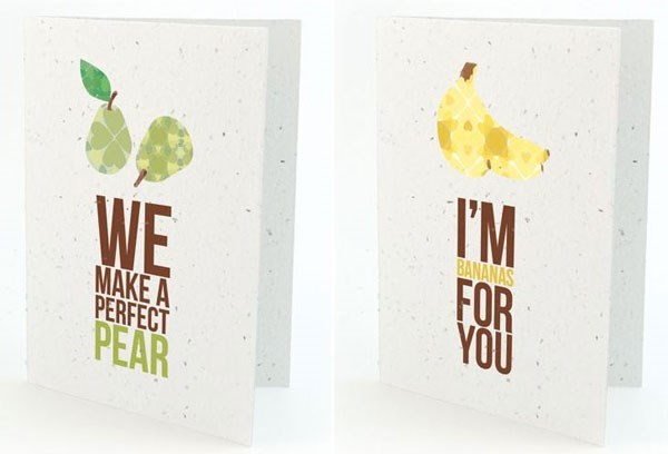 valentine's day pear banana