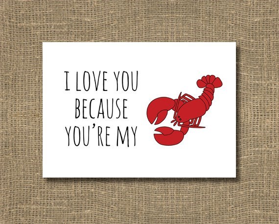 valentine's day lobster