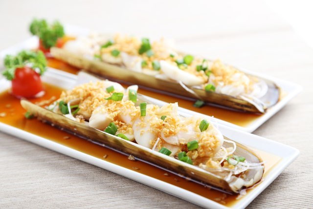 diamond kitchen bamboo garlic clams